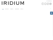 Tablet Screenshot of iridiumapparel.com